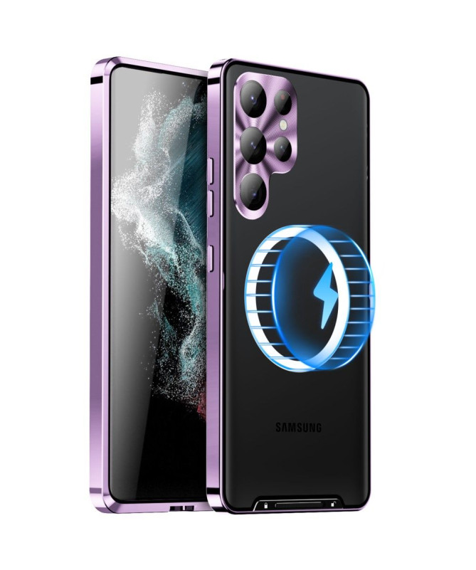 Coque Samsung Galaxy S23 Ultra avec Cercle Magnétique