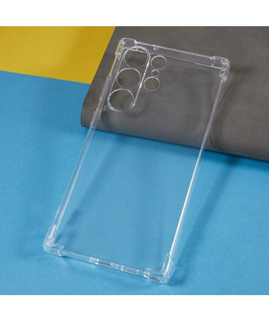 Coque Samsung Galaxy S23 Ultra transparente angles renforcés