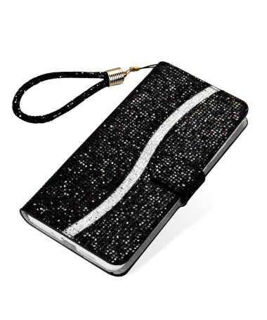 Housse Samsung Galaxy S23 Ultra Glitter Porte Cartes