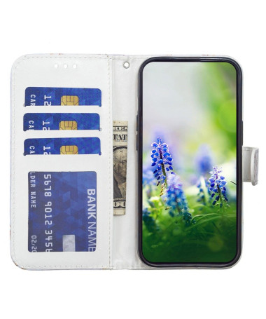 Housse Samsung Galaxy S23 Ultra Papillons bleus scintillants