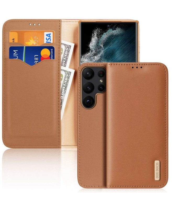 Housse Samsung Galaxy S23 Ultra HIVO Series Cuir