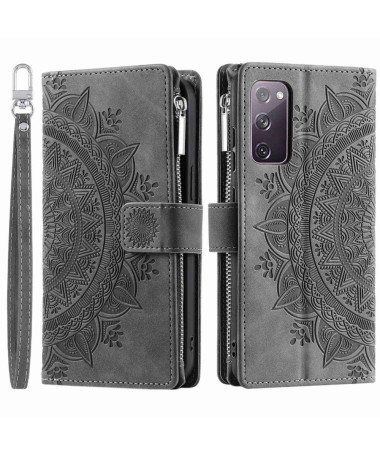 Housse Samsung Galaxy S20 FE Mandala Porte-Cartes