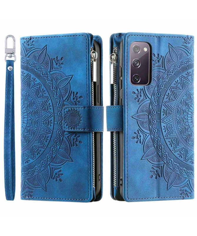 Housse Samsung Galaxy S20 FE Mandala Porte-Cartes
