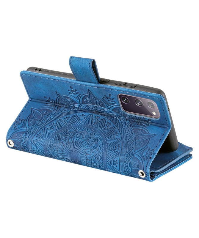 Housse Samsung Galaxy S20 FE Mandala Porte-Cartes