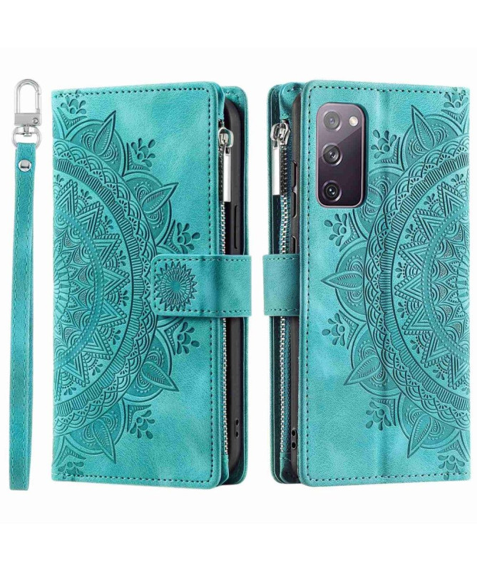 Housse Samsung Galaxy S20 FE Mandala Porte-Cartes