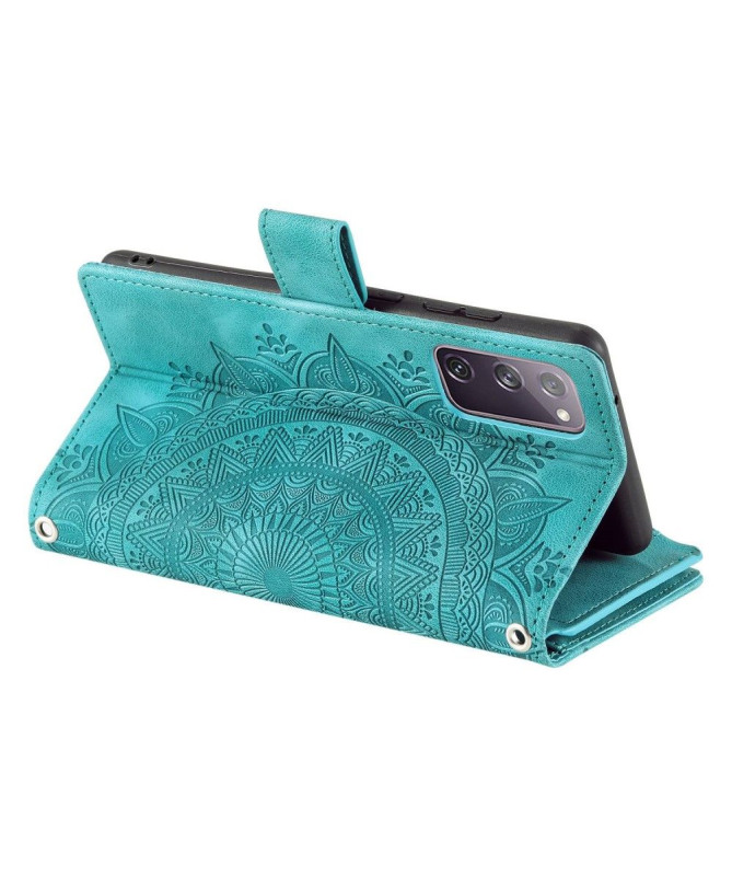 Housse Samsung Galaxy S20 FE Mandala Porte-Cartes