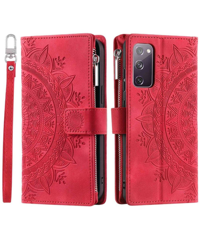 Housse Samsung Galaxy S20 FE Mandala Porte-Cartes