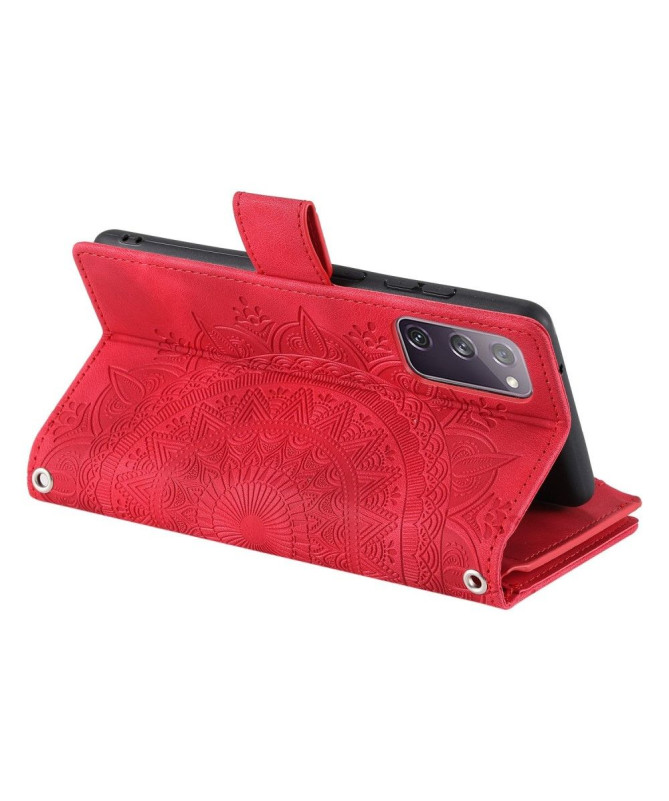 Housse Samsung Galaxy S20 FE Mandala Porte-Cartes