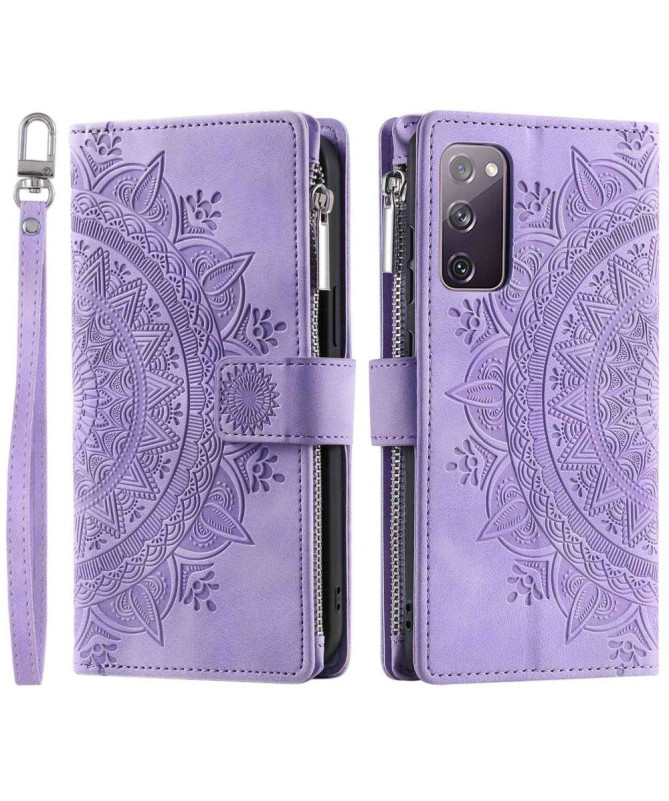 Housse Samsung Galaxy S20 FE Mandala Porte-Cartes