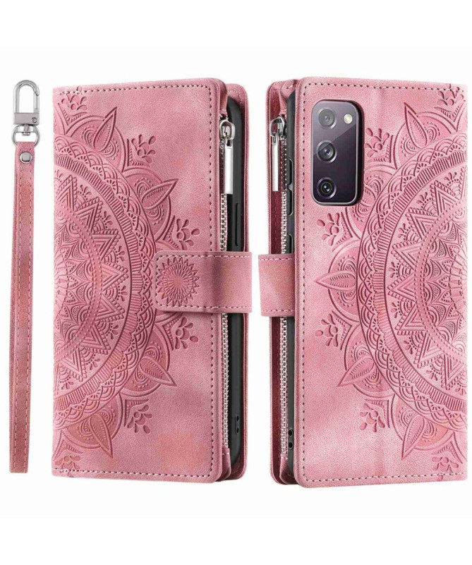 Housse Samsung Galaxy S20 FE Mandala Porte-Cartes