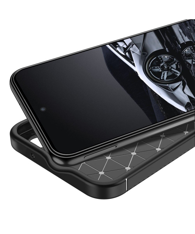 Coque Samsung Galaxy S23 style fibre de carbone