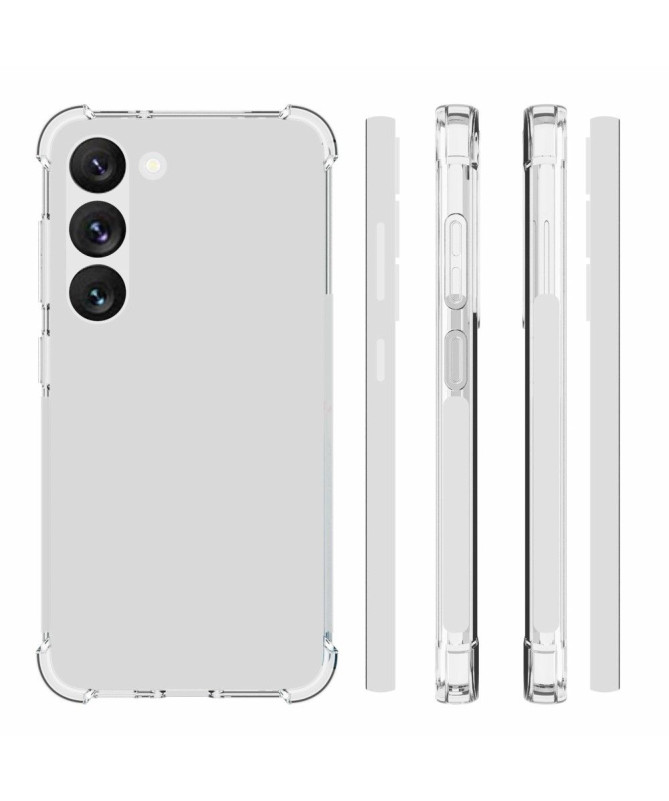 Coque Samsung Galaxy S23 transparente angles renforcés