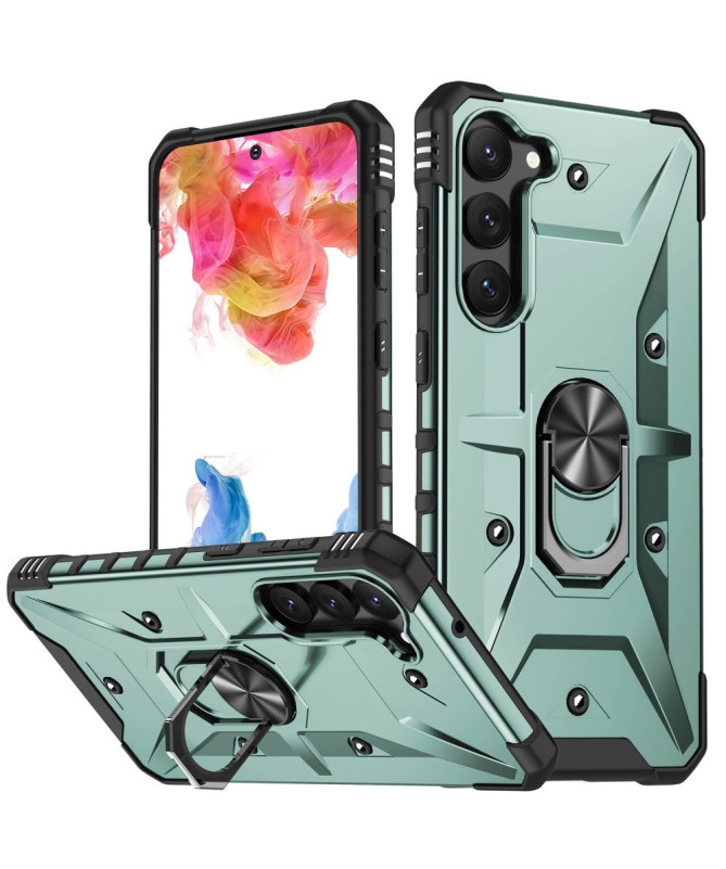 Defender - Coque Samsung Galaxy S23 avec anneau rotatif