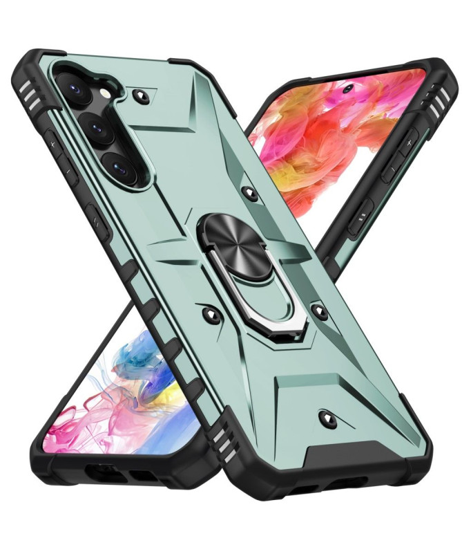 Defender - Coque Samsung Galaxy S23 avec anneau rotatif