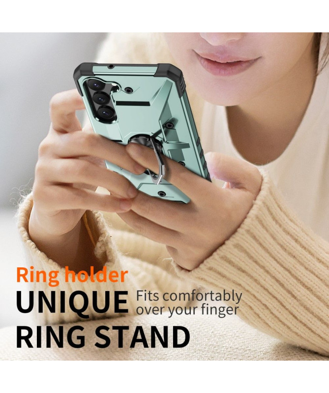 Defender - Coque Samsung Galaxy S23 avec anneau rotatif