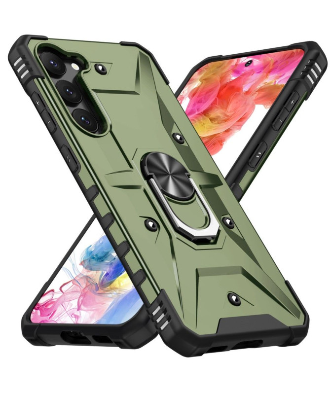 Defender - Coque Samsung Galaxy S23 avec anneau rotatif