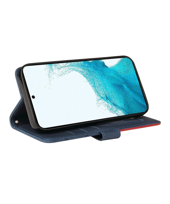 Housse Samsung Galaxy S23 Bicolore artistique