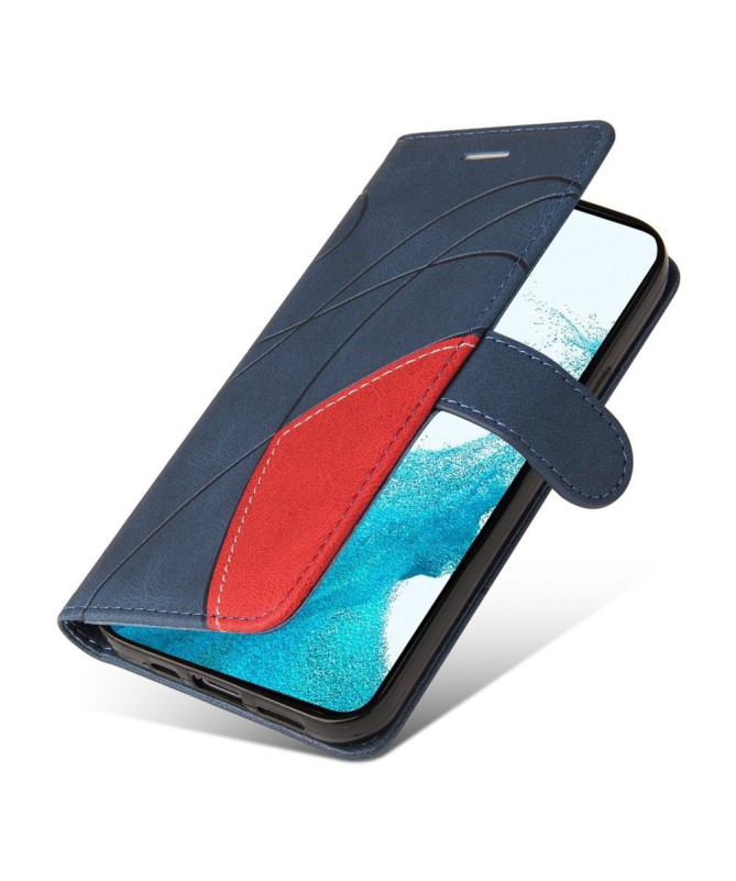 Housse Samsung Galaxy S23 Bicolore artistique