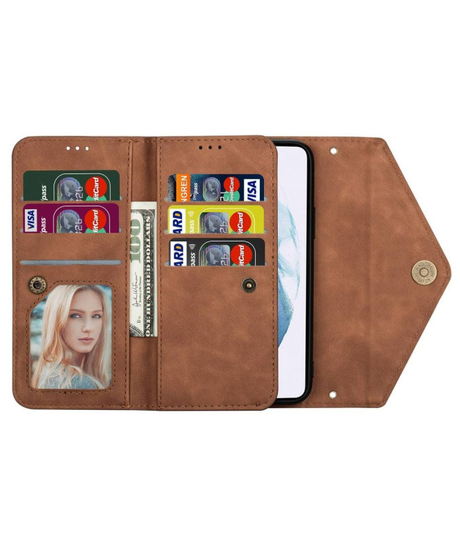 Housse Portefeuille Samsung Galaxy S23 Effet Cuir N.BEKUS