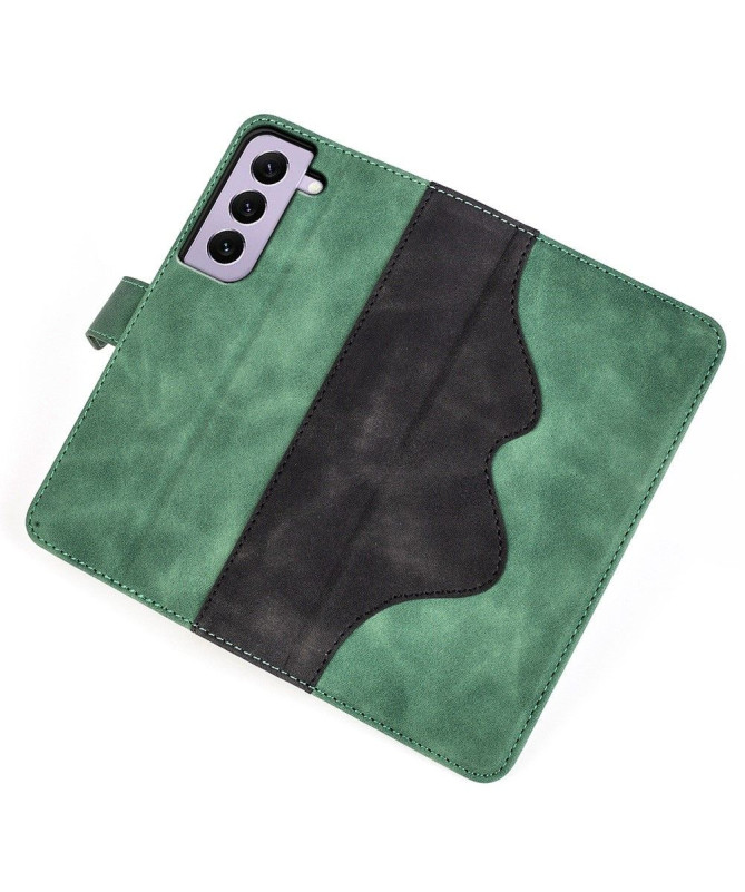 Housse Samsung Galaxy S23 Stand Folio Bicolore