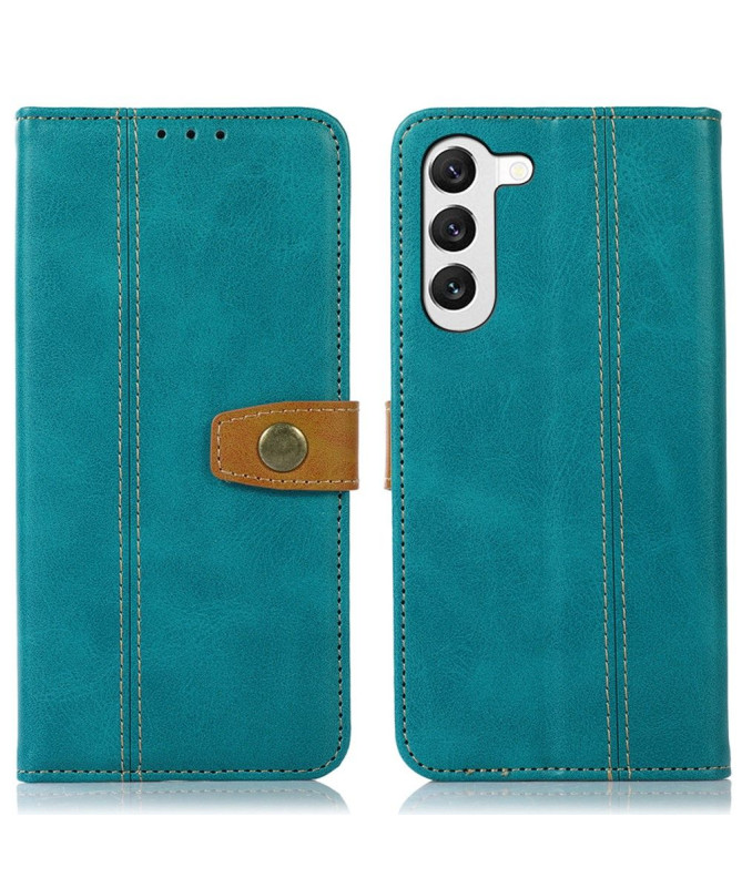 Housse Samsung Galaxy S23 Premium simili cuir avec coutures