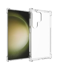 Coque Samsung Galaxy S24 Ultra transparente angles renforcés