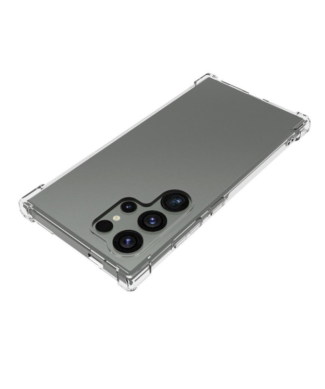 Coque Samsung Galaxy S24 Ultra transparente angles renforcés