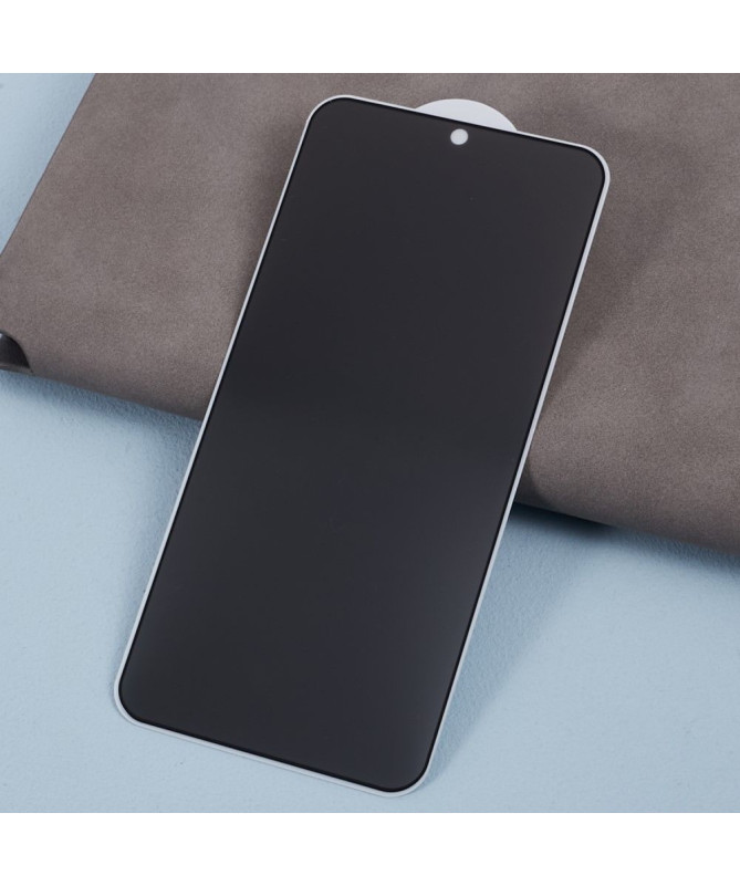 Protection d'écran Samsung Galaxy S24 verre trempé et filtre de confidentialité