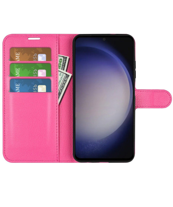 Housse Samsung Galaxy S24 portefeuille style cuir
