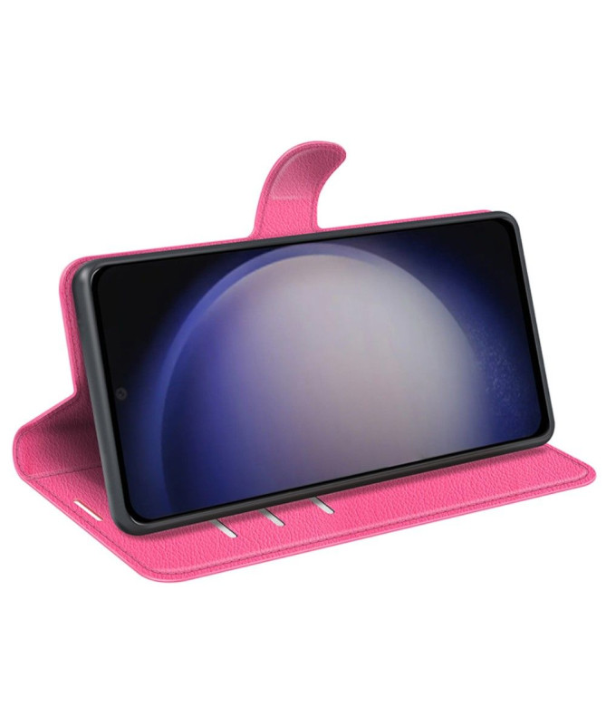 Housse Samsung Galaxy S24 portefeuille style cuir