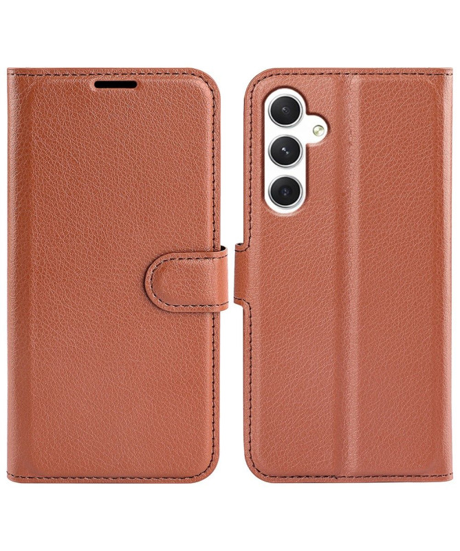 Housse Samsung Galaxy S24 portefeuille style cuir