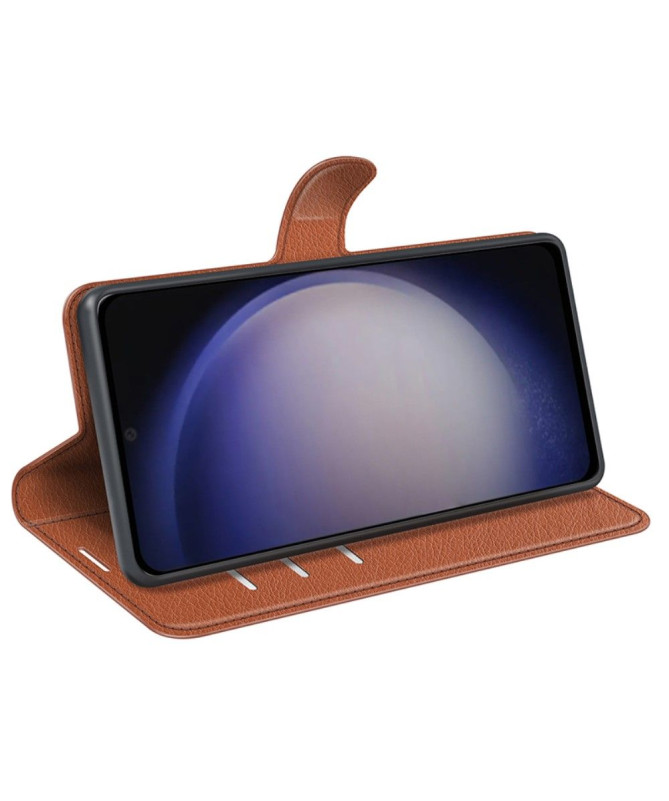 Housse Samsung Galaxy S24 portefeuille style cuir