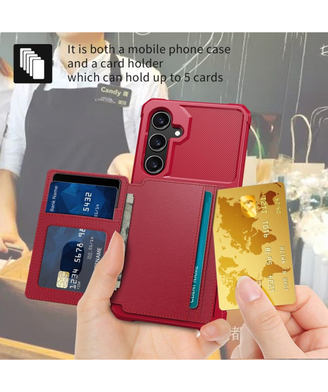 Coque Samsung Galaxy S24 ZM03 Porte-cartes
