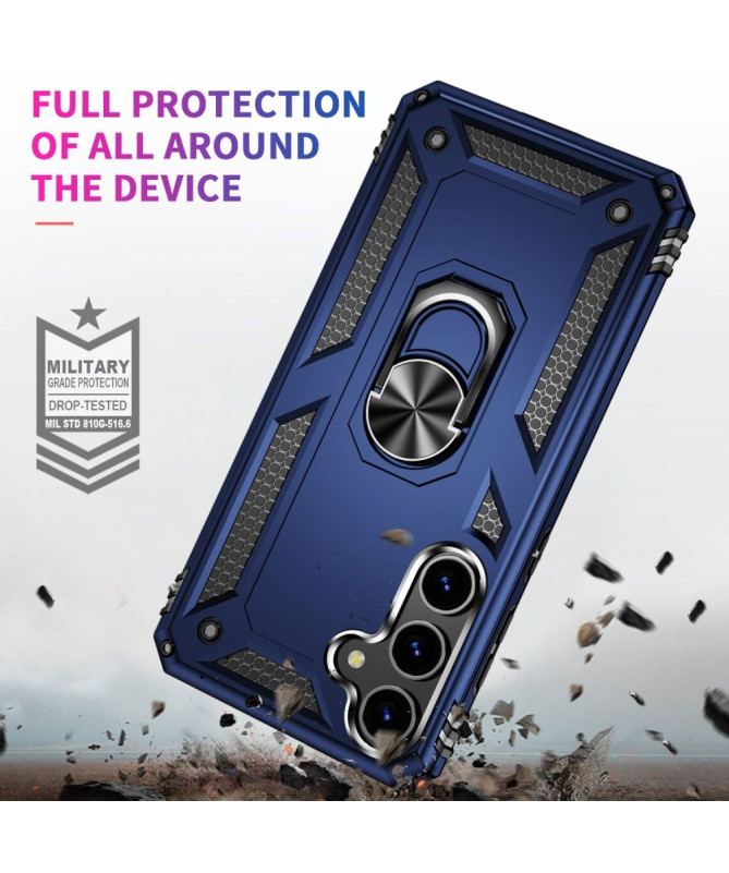 Coque Samsung Galaxy S24 Hybride Fonction Support