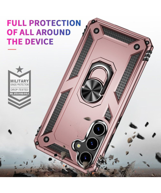 Coque Samsung Galaxy S24 Hybride Fonction Support