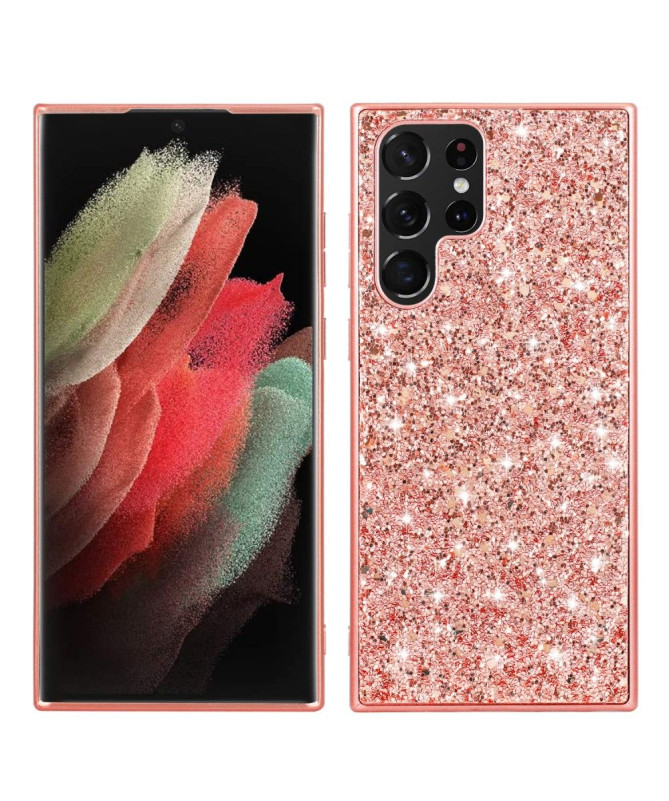 Coque Samsung Galaxy S24 Ultra Paillettes Glamour