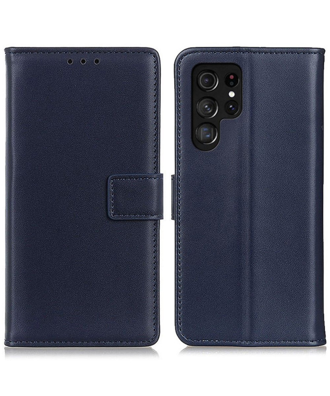 Housse Samsung Galaxy S24 Ultra simili cuir basique