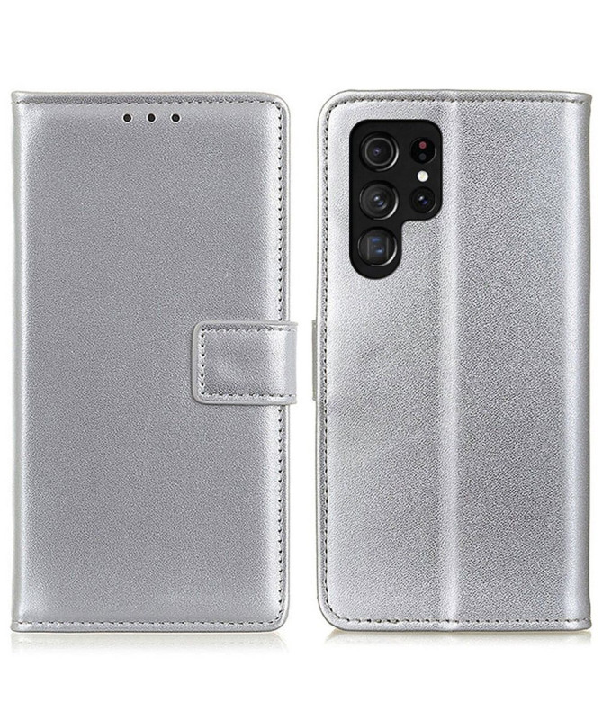 Housse Samsung Galaxy S24 Ultra simili cuir basique