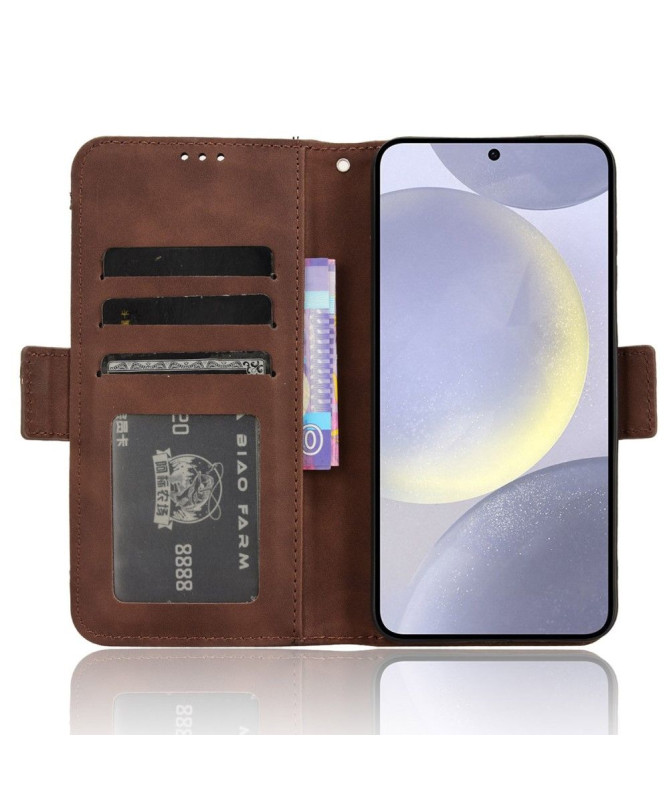 Housse Samsung Galaxy S24 Plus premium portefeuille avec porte cartes