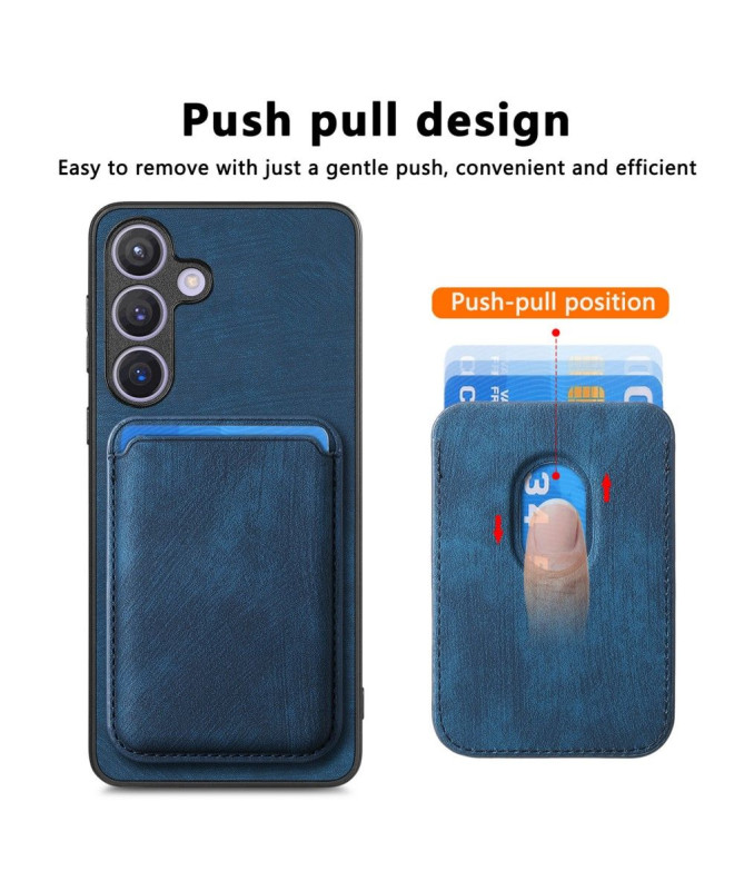 Samsung Galaxy S24 Plus - Coque porte-carte détachable D12