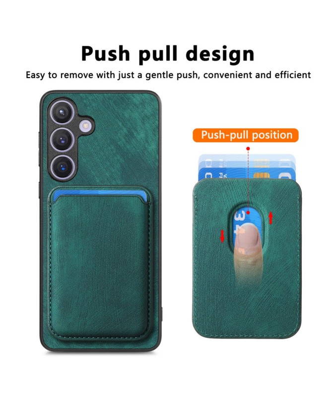 Samsung Galaxy S24 Plus - Coque porte-carte détachable D12