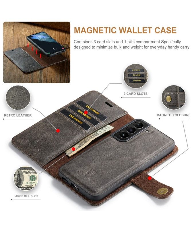 Samsung Galaxy S24 Plus - Protection 2 en 1 housse et coque détachable