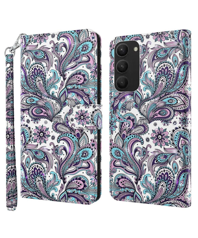 Housse Samsung Galaxy S24 Plus Paisley Fleur 01