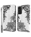 Housse Samsung Galaxy S24 Plus Fleurs Dentelle