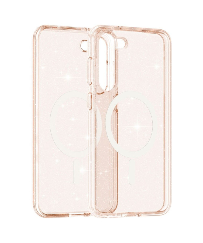 Samsung Galaxy S24 Plus - Coque paillettes compatible MagSafe