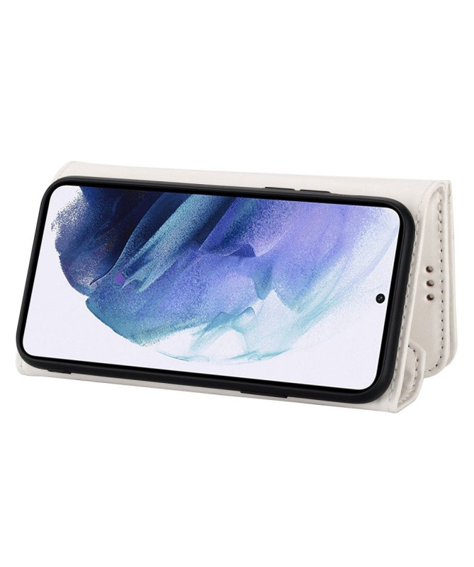 Housse Samsung Galaxy S24 Plus Portefeuille Effet Cuir N.BEKUS