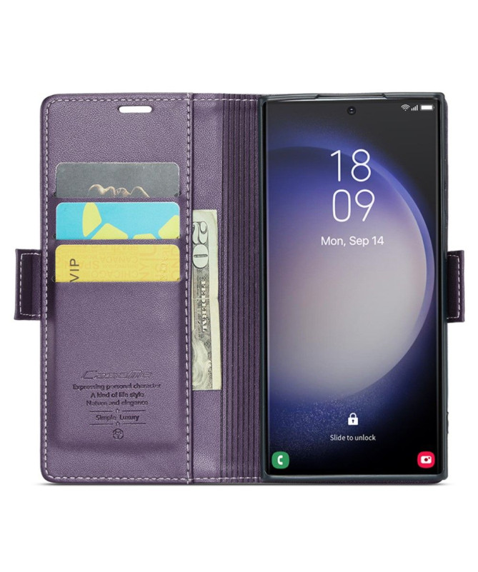 Housse Samsung Galaxy S24 Ultra Prestige CASEME 023