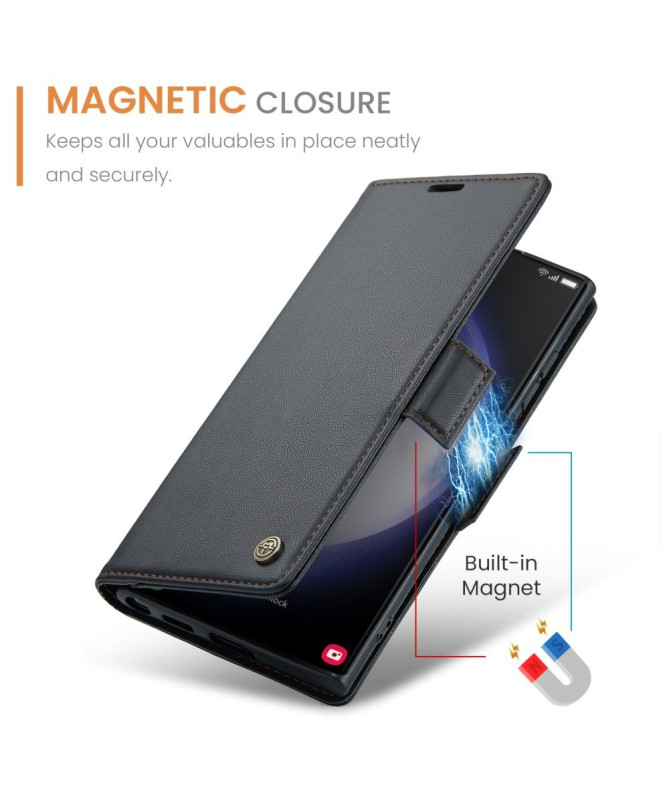 Housse Samsung Galaxy S24 Ultra Prestige CASEME 023