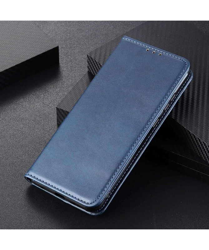 Housse Samsung Galaxy S24 Simone Flip simili cuir vieilli