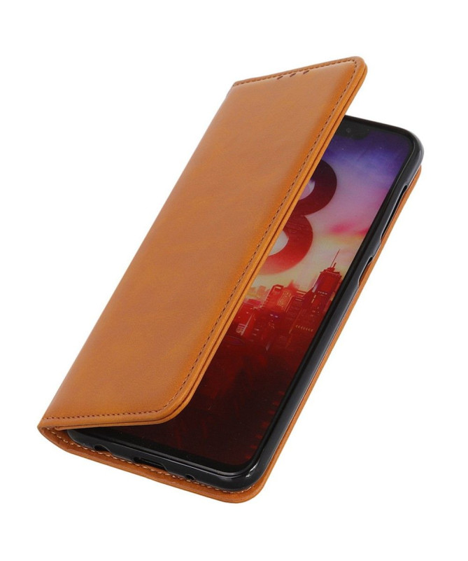 Housse Samsung Galaxy S24 Simone Flip simili cuir vieilli